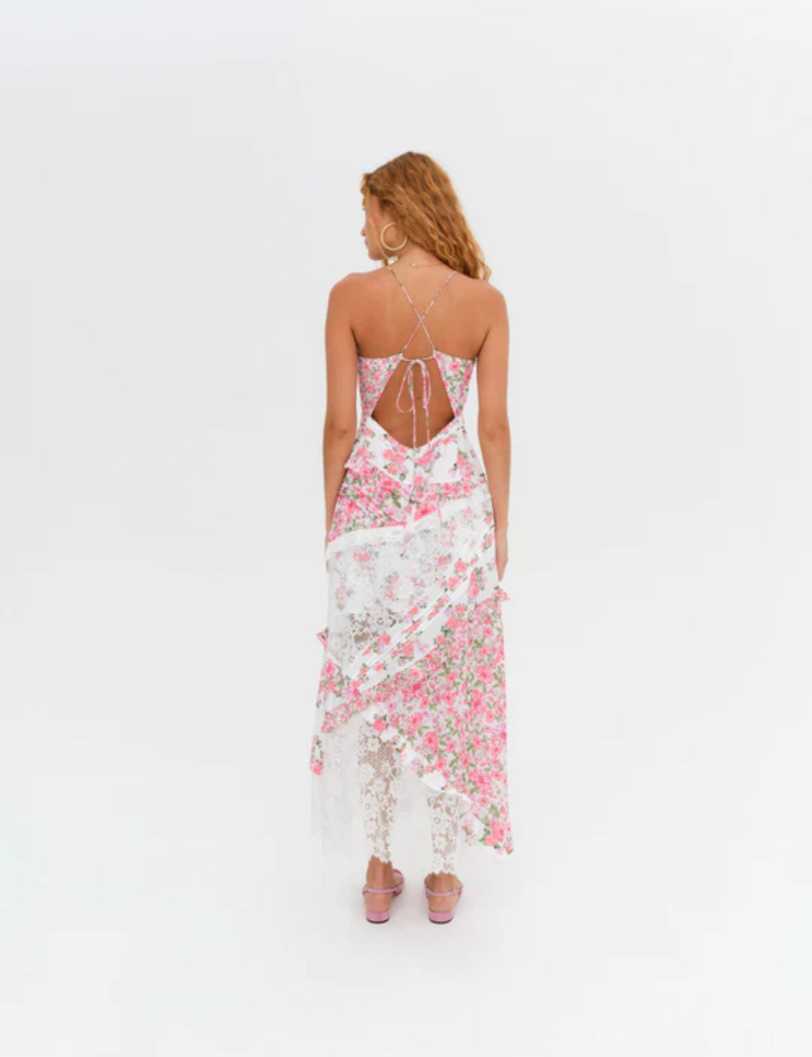 For Love and Lemons - Rosalyn Maxi Pink - 8