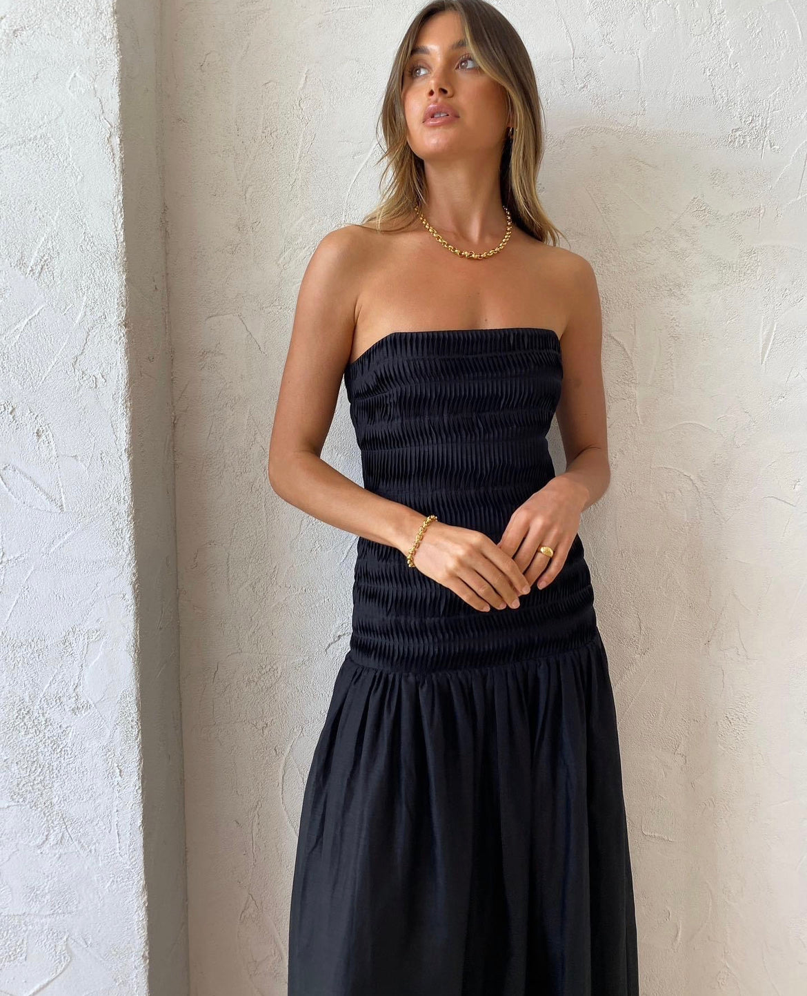 Sir the Label - Xanthe Strapless Maxi - 6