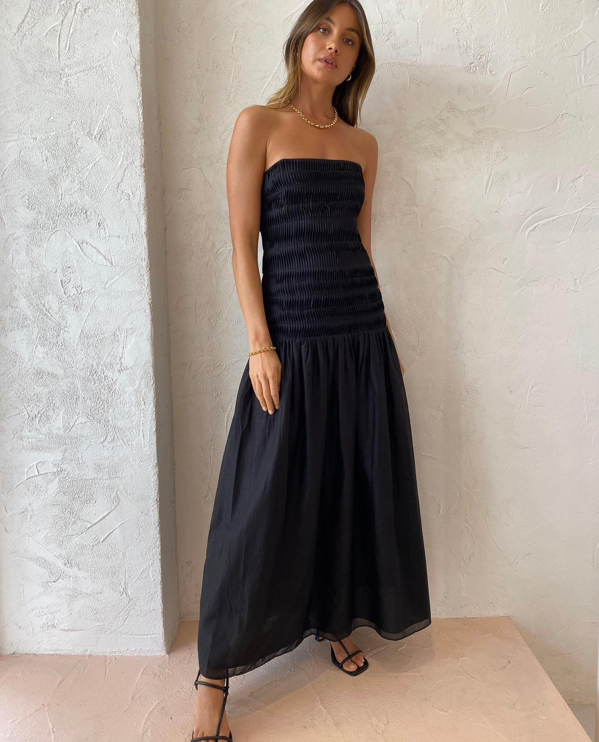 Sir the Label - Xanthe Strapless Maxi - 6