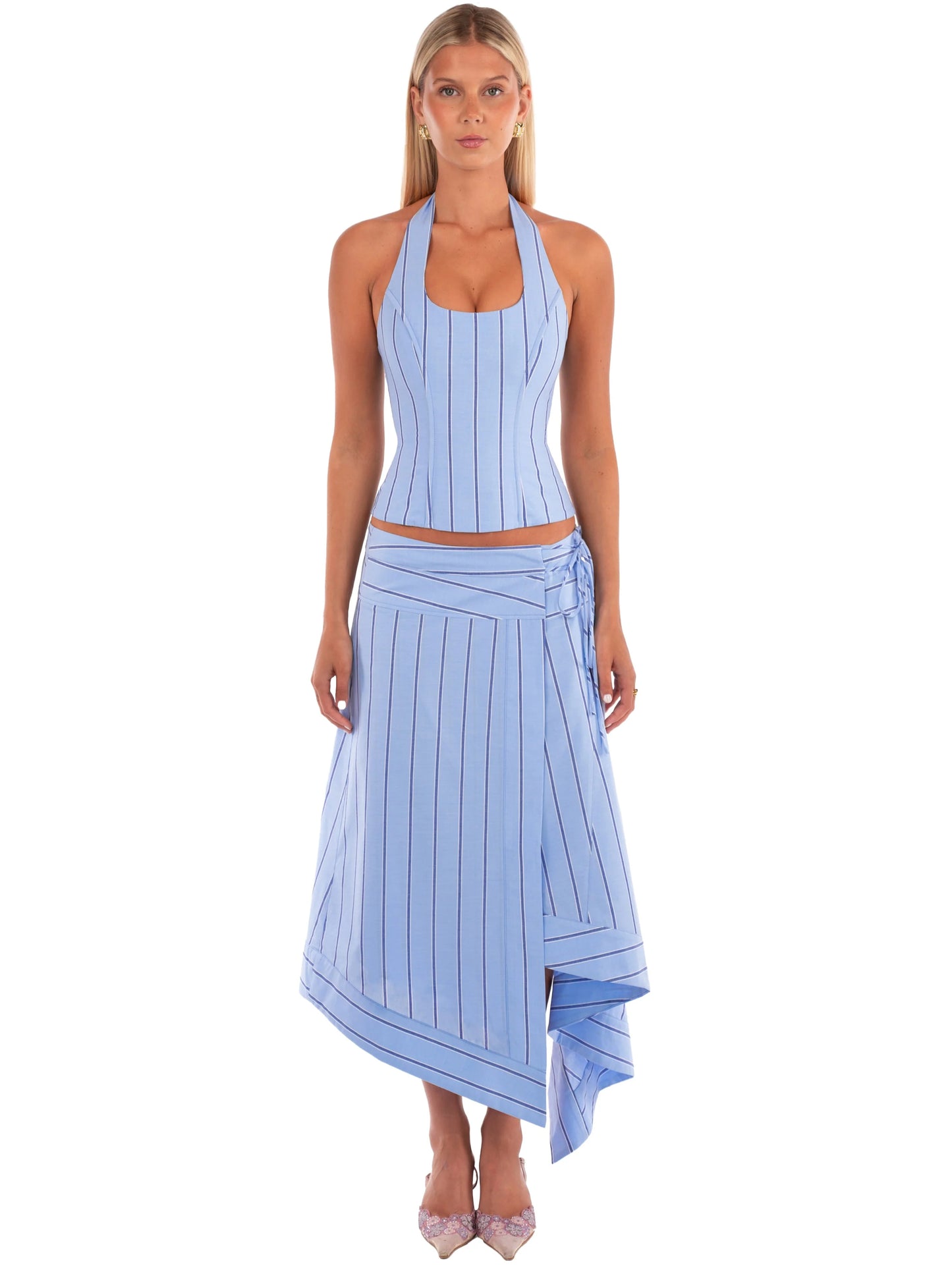 I Am Delilah - Sabrina Maxi Set Bluebell - 8