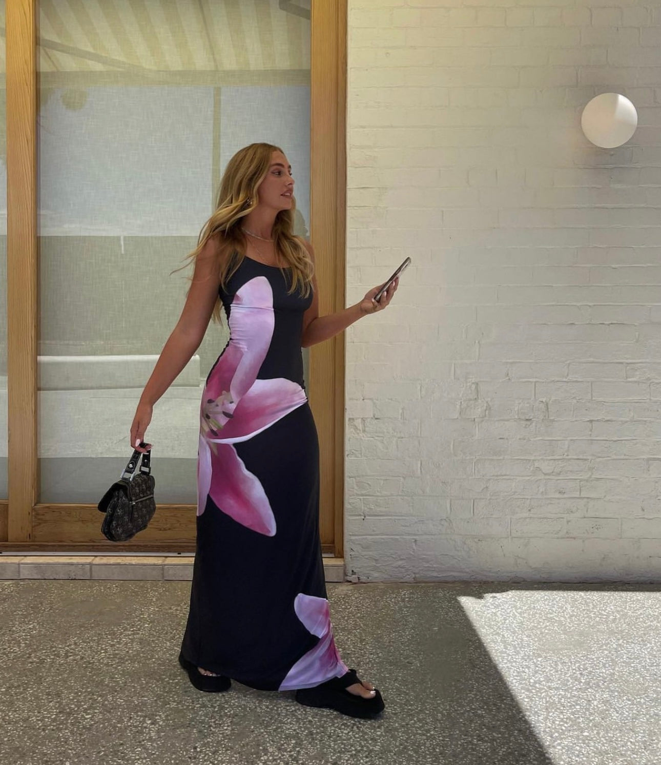 With Harper Lu - Lily Floral Slip Maxi - 8