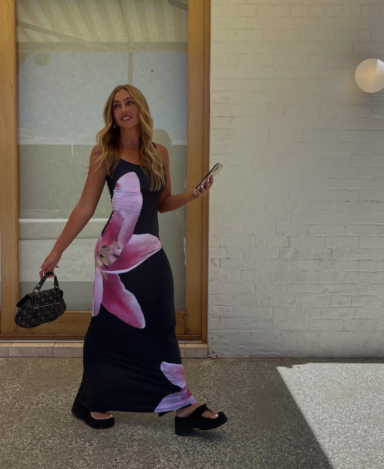 With Harper Lu - Lily Floral Slip Maxi - 8