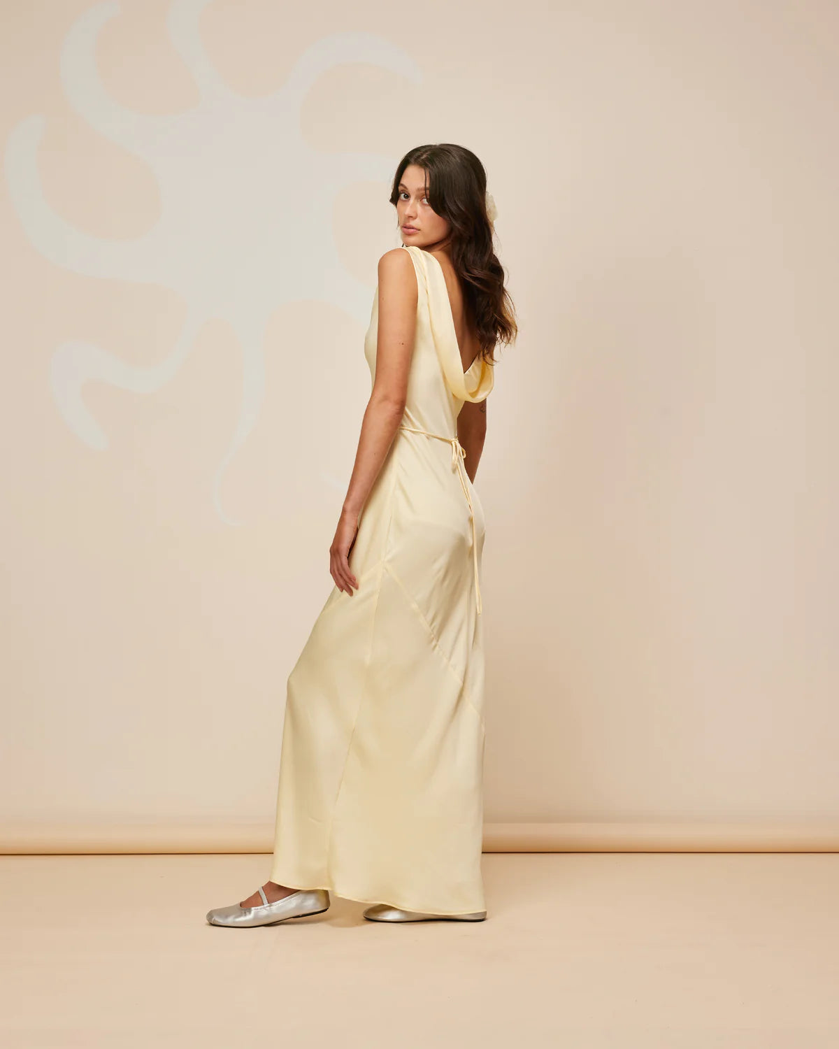 Ruby - Firebird Cowl Gown Butter - 8