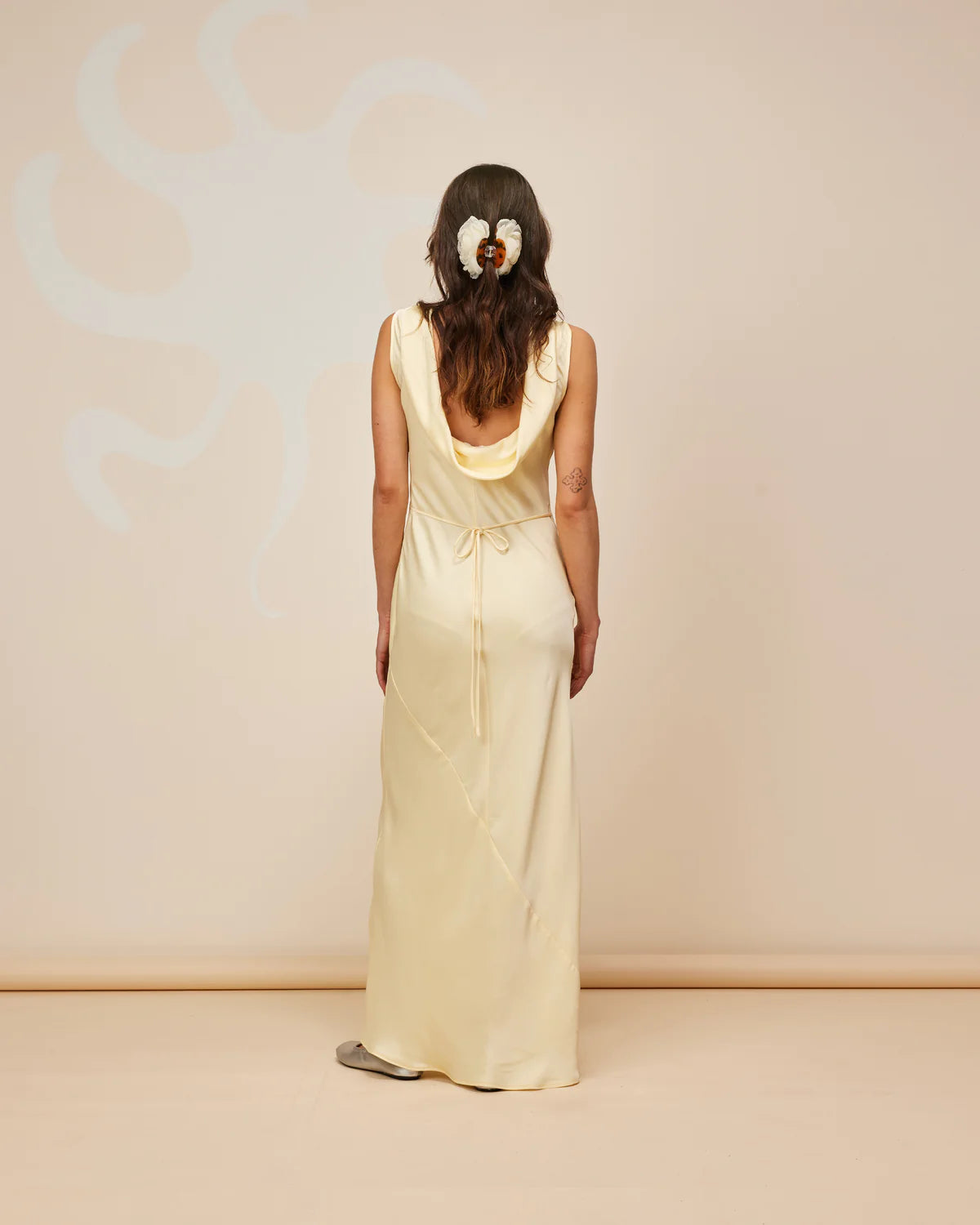 Ruby - Firebird Cowl Gown Butter - 8