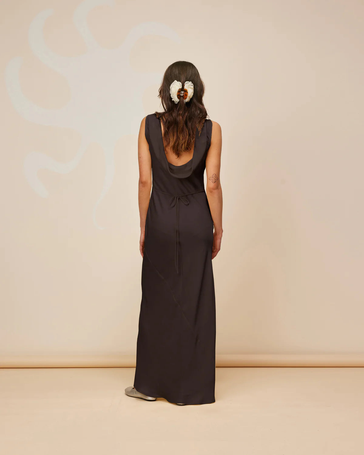 Ruby - Firebird Cowl Gown Espresso - 6