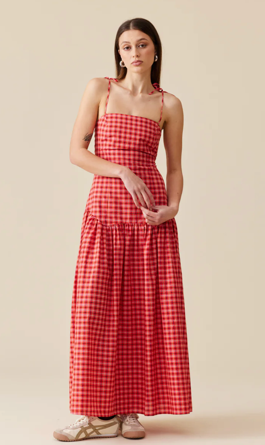 Ruby - Trulli Maxi Red Tartan - 8