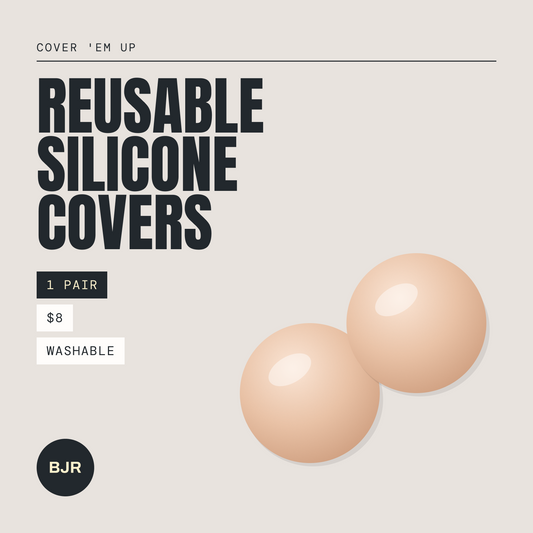 Cover 'Em Up reusable silicone nipple covers – 1 pair, $8, washable