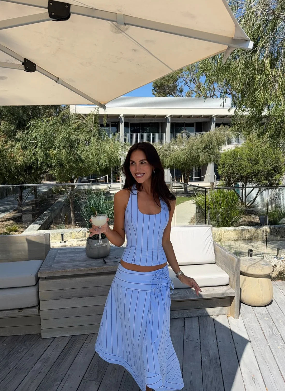 I Am Delilah - Sabrina Maxi Set Bluebell - 8