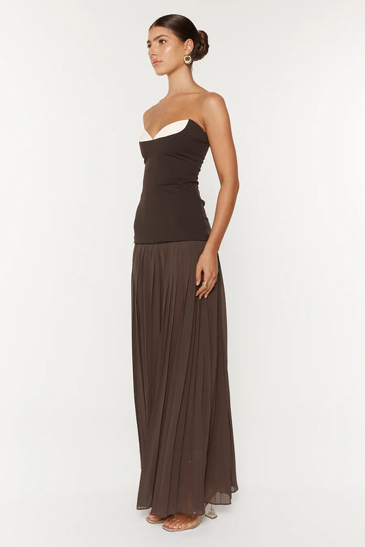 She Is Olla - Nicolette Espresso Maxi - 8