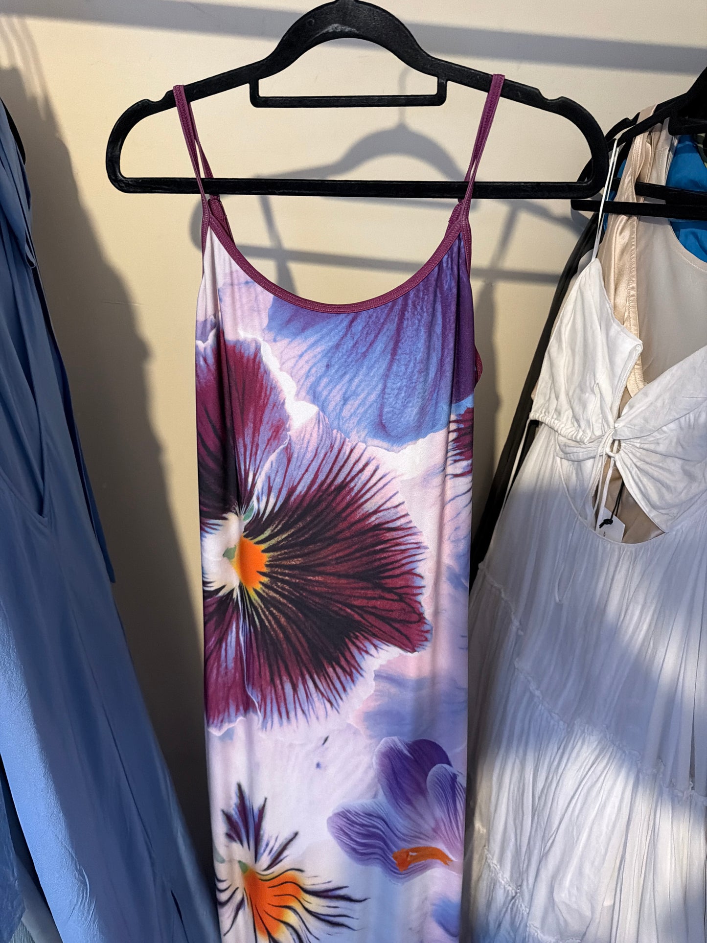 Me Harper Lu - Indigo Blossom Slip Maxi - 10